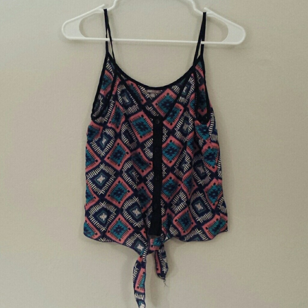 Tribal Print Top